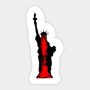 Lady Liberty's Lies Sticker